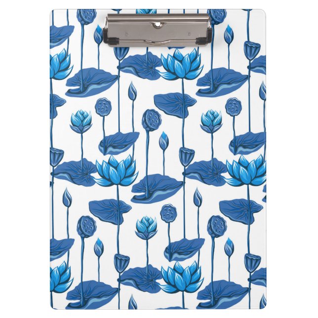 Lotus-Blume Klemmbrett (Vorderseite)