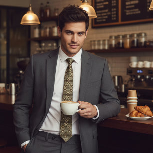 Lotus-Blume Krawatte