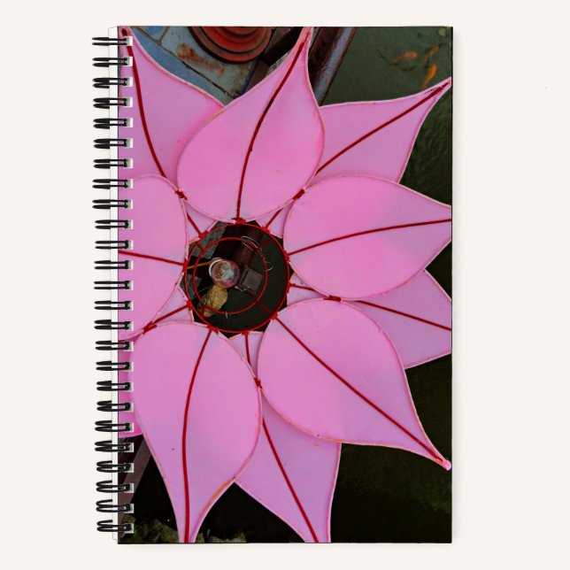 Lotus Blume Light aus Vietnam Fotopunkt Notizbuch (Vorderseite)