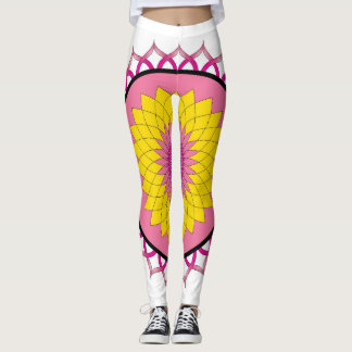 Lotus Blume Mandala Leggings