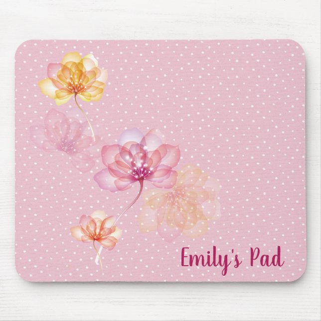 Lotus-Blume Mousepad (Vorne)