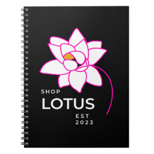 LOTUS-Blume Notizblock