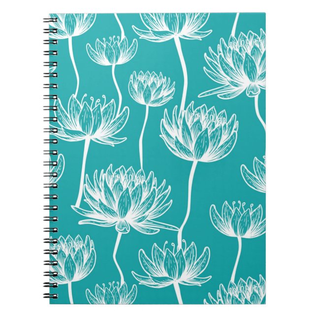 Lotus-Blume Notizblock (Vorderseite)