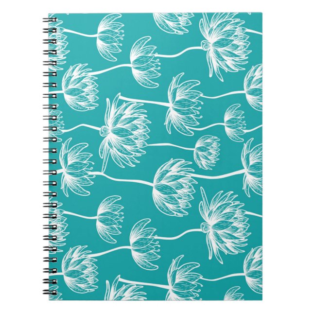 Lotus-Blume Notizblock (Vorderseite)