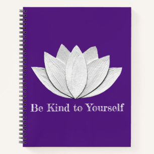 Lotus-Blume Notizbuch