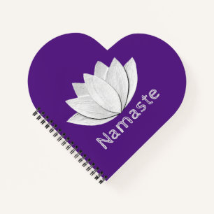 Lotus Blume Notizbuch
