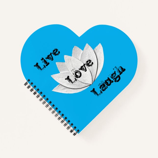 Lotus-Blume Notizbuch (Vorderseite)