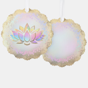 Lotus-Blume Ornament Karte