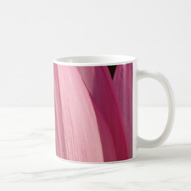 Lotus Blume Petals Pink Floral Kaffeetasse (Rechts)