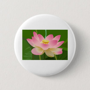 Lotus Blume Pflanze Petals Rosa Blume Wasser Liege Button