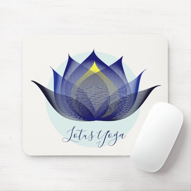 Lotus Blume Piazza della Riforma Mousepad (Mit Mouse)