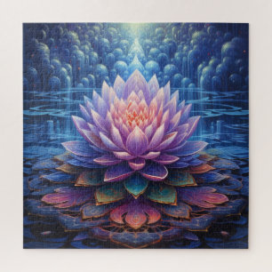 Lotus Blume Puzzle