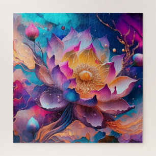 Lotus Blume Puzzle