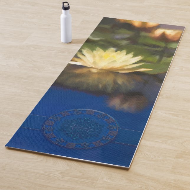LOTUS BLUME RESPEKTION DER PERFEKTION YOGAMATTE (Beispiel)