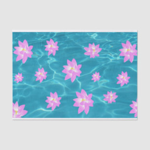 Lotus Blume Seidenpapier