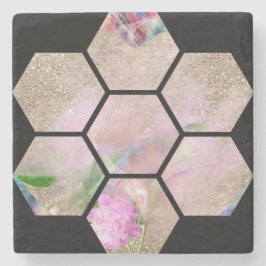 Lotus Blume Steinuntersetzer