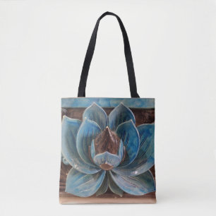 Lotus Blume Tote Bag