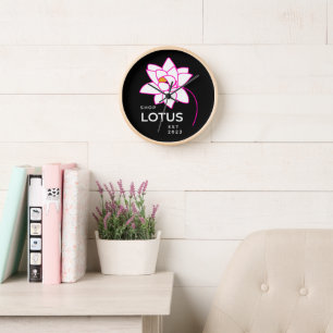 LOTUS-Blume Uhr