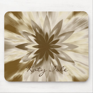 Lotus Blume Wasserfarben Ethnische Farbe Anstrich Mousepad