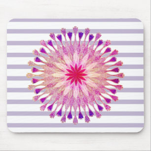Lotus Blume Yoga Dozentin Medizin Holistisch Mousepad