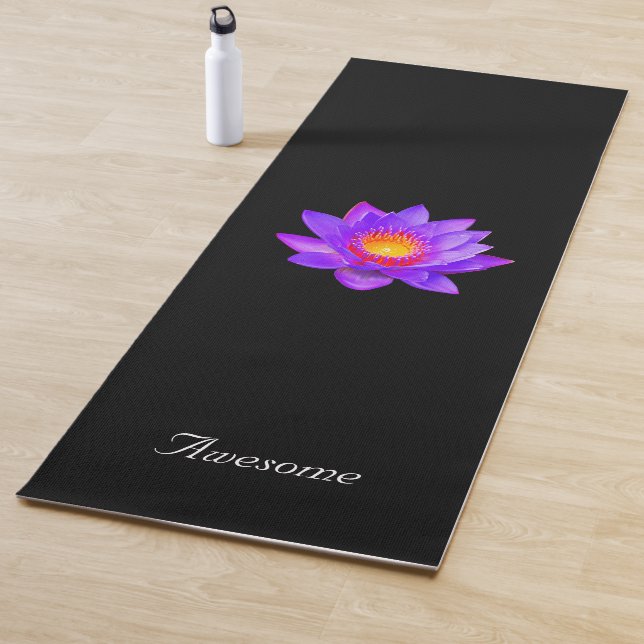 Lotus-Blume Yogamatte (Beispiel)