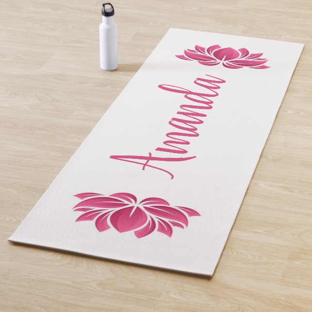 Lotus Blume Yogamatte (Beispiel)