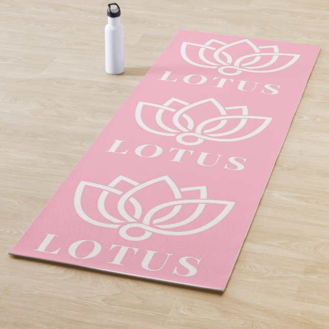 Lotus-Blume Yogamatte (Beispiel)