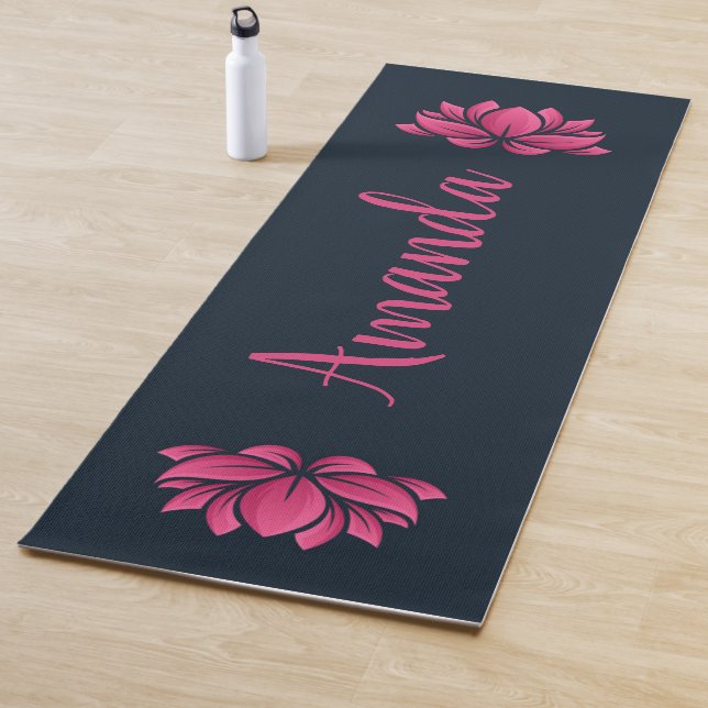 Lotus Blume Yogamatte (Beispiel)