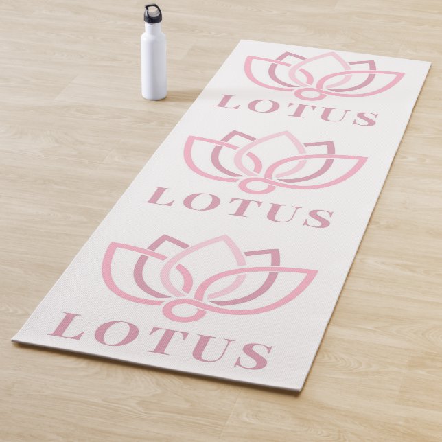 Lotus-Blume Yogamatte (Beispiel)