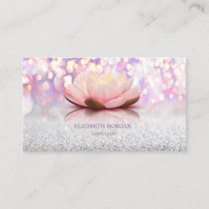 Lotus Bokeh Visitenkarte