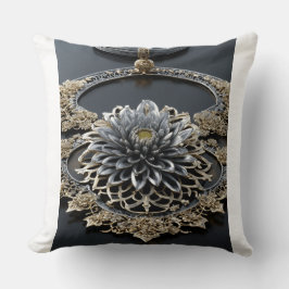 Lotus Brand Logo Pillow – Elegant Floral Symbol Cu Kissen