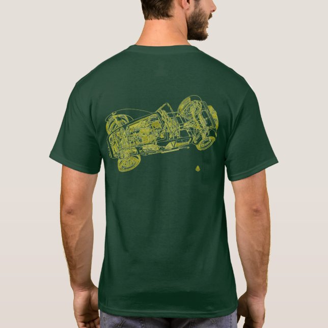Lotus/Caterham 7 T-Shirt (Rückseite)