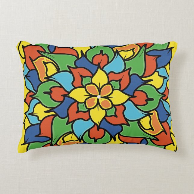 Lotus cushion dekokissen (Vorderseite)