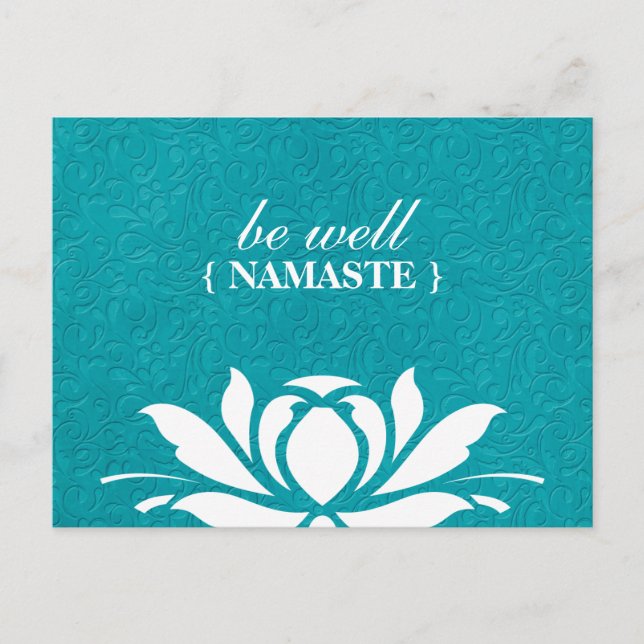 Lotus "Danke" Postcard Postkarte (Vorderseite)