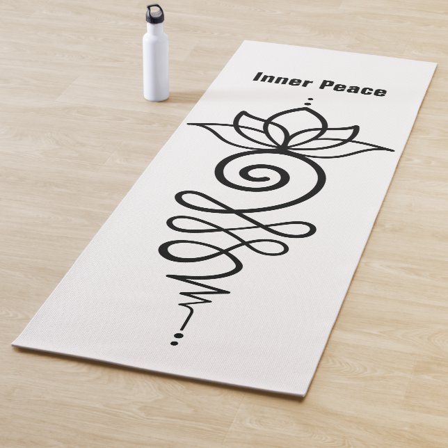 Lotus Design Yogamatte (Beispiel)