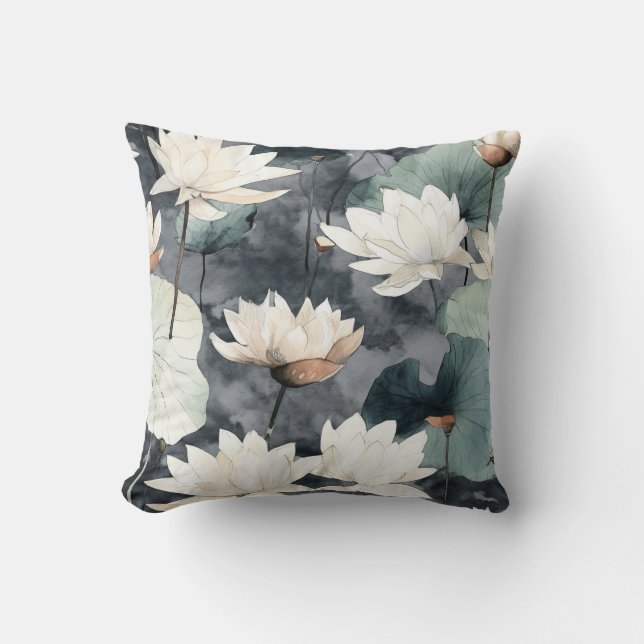 Lotus Élégance Innocente Throw Cushion - Lot003 Kissen (Vorderseite)