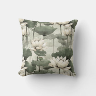 Lotus Élégance Innocente Throw Cushion - Lot009 Kissen