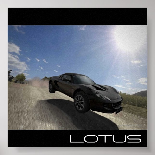 Lotus Elise Poster (Vorne)