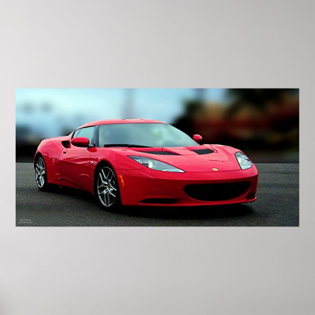 LOTUS EVORA POSTER (Vorne)