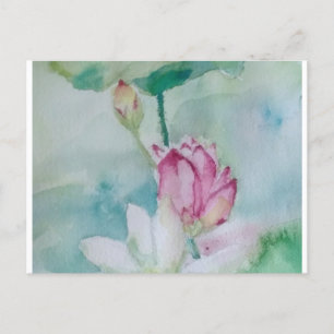 Lotus Feiertagspostkarte