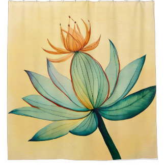 Lotus Flower Duschvorhang