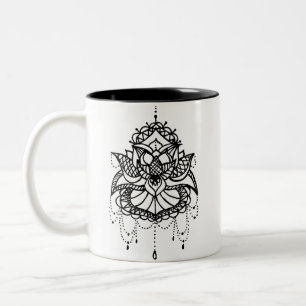 Lotus Flower Zweifarbige Tasse