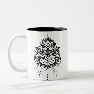 Lotus Flower Zweifarbige Tasse