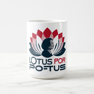 Lotus for POTUS Kamala Harris 2024 Kaffeetasse