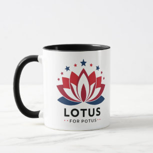Lotus for POTUS Kamala Harris 2024 Tasse