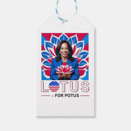 Lotus für Potus Kamala Harris Präsidentschaftskamp Geschenkanhänger