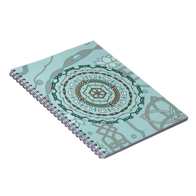 Lotus-Gewebe-Notizbuch Notizblock (Rechte Seite)
