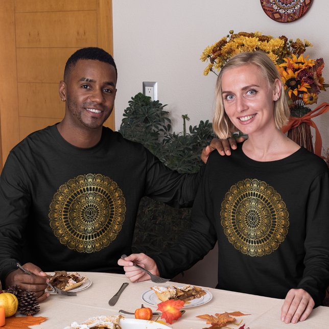 Lotus Henna Mandala T - Shirt (Von Creator hochgeladen)