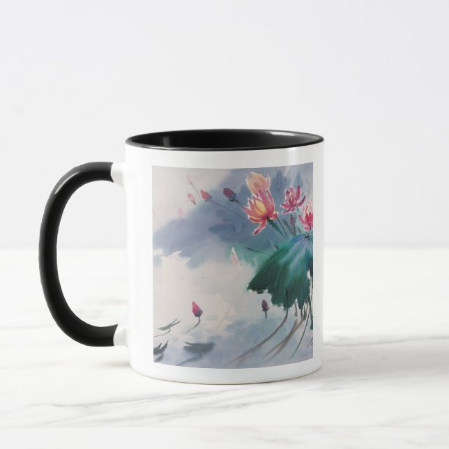 Lotus im Teich Tasse (Links)
