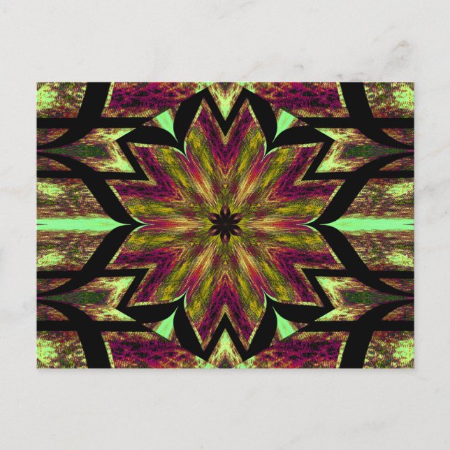 LOTUS IN GLOW 11 POSTKARTE (Vorderseite)